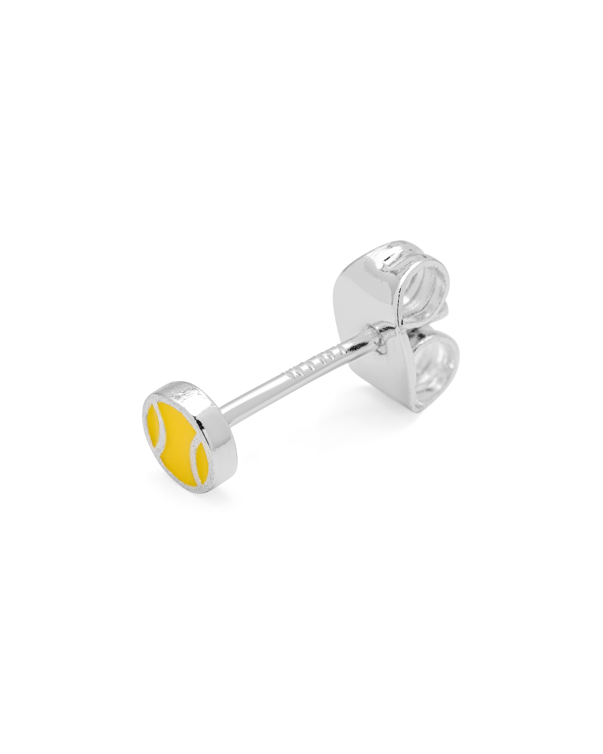 Tennis ørestik - sølvbelagt